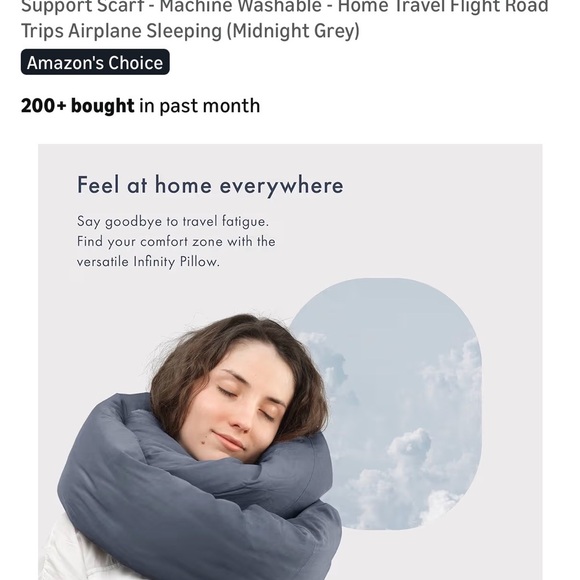 Travel Neck Pillow - Picture 2 of 8